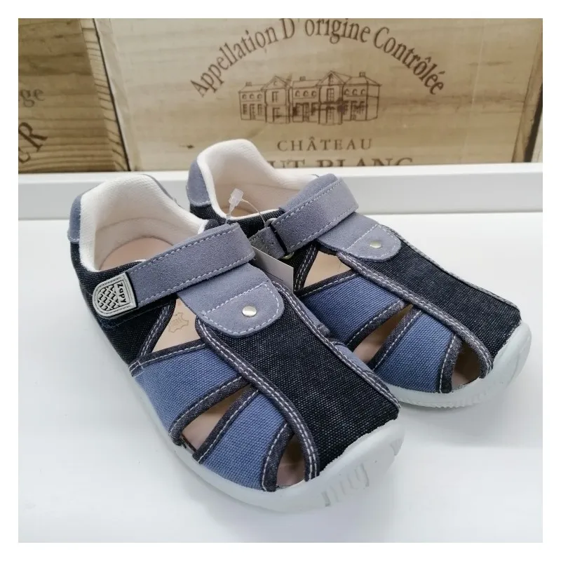 Sandalia Lona Marino/Denim ZAPY Y70112
