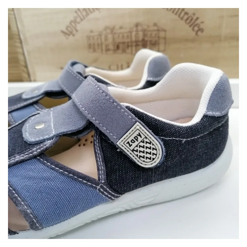 Sandalia Lona Marino/Denim ZAPY Y70112