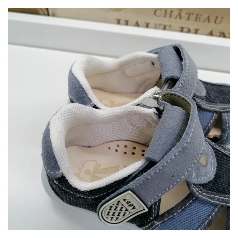 Sandalia Lona Marino/Denim ZAPY Y70112