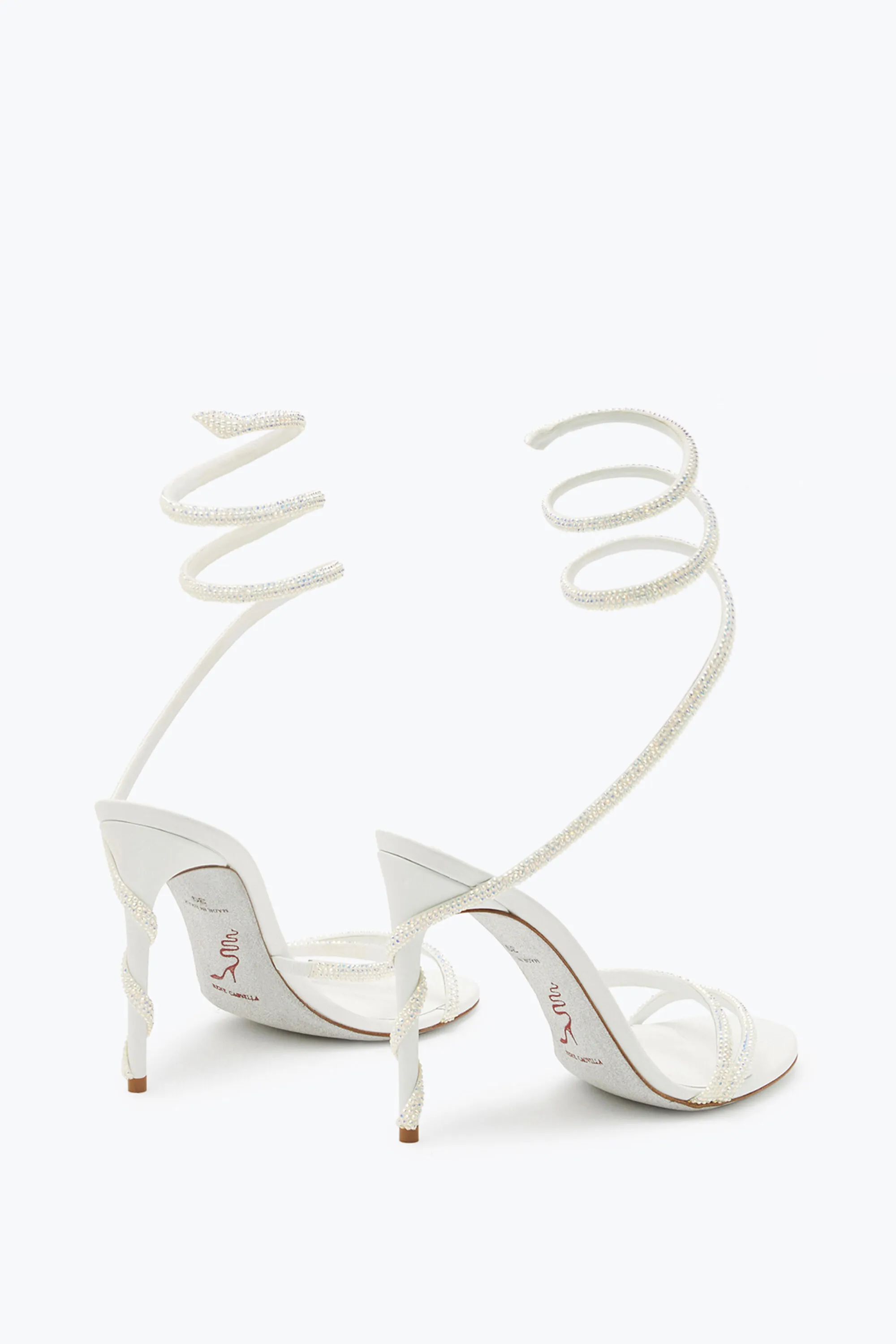 Sandalia Margot blanca con mariposas 105
