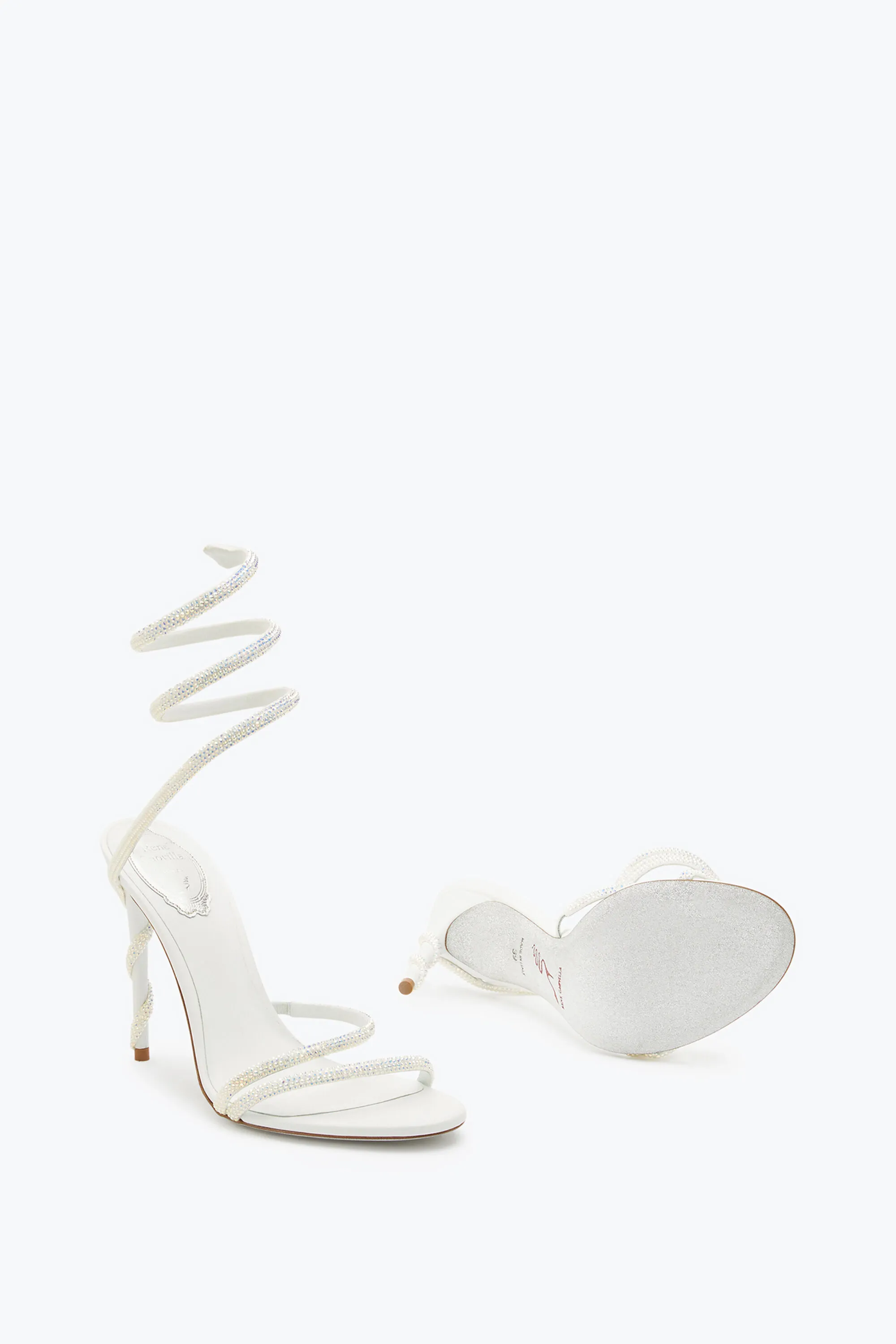 Sandalia Margot blanca con mariposas 105