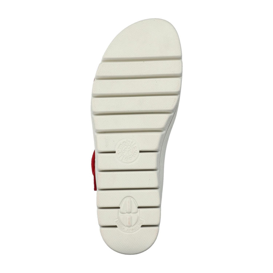 SANDALIA MOBILS MEPHISTO MUJER CLARA ROJO
