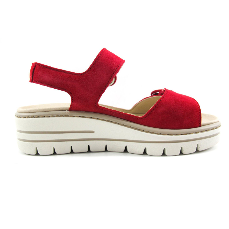 SANDALIA MOBILS MEPHISTO MUJER CLARA ROJO