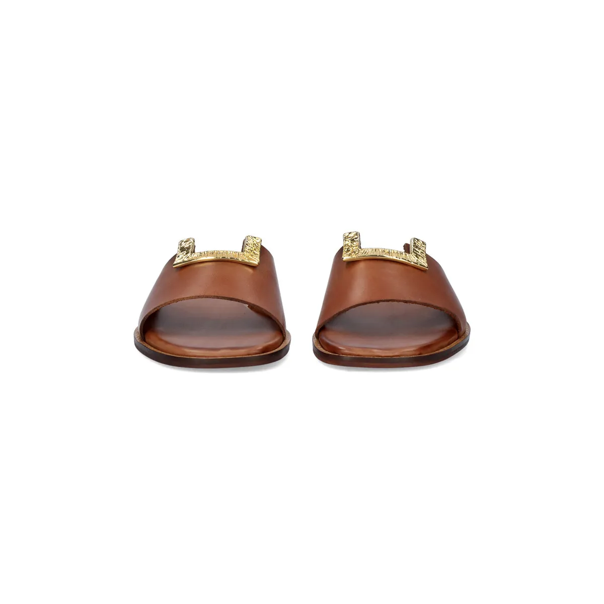 SANDALIA PLANA 605 KYTNOS MARRON