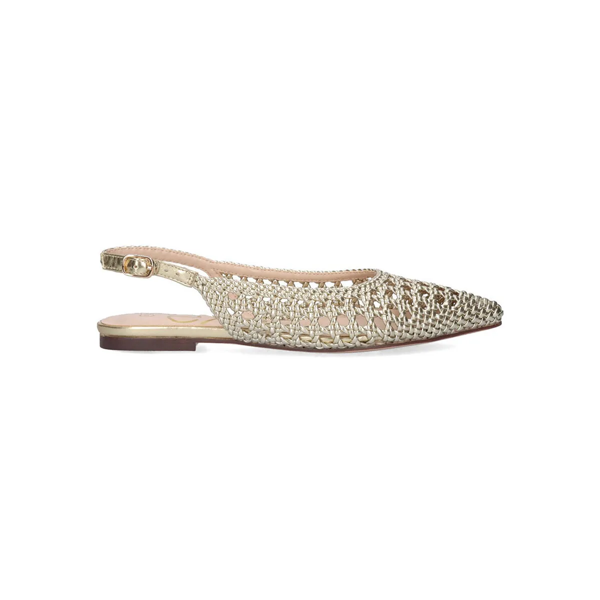 SANDALIA PLANA EXÉ 4402306 GOLD
