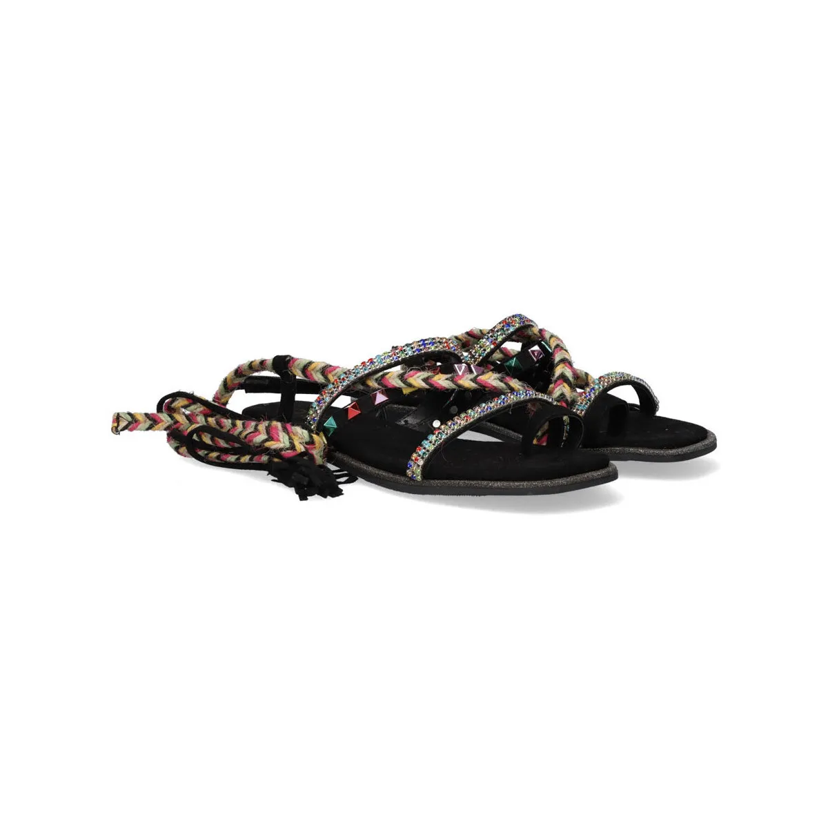SANDALIA PLANA EXÉ L20504776 BLACK