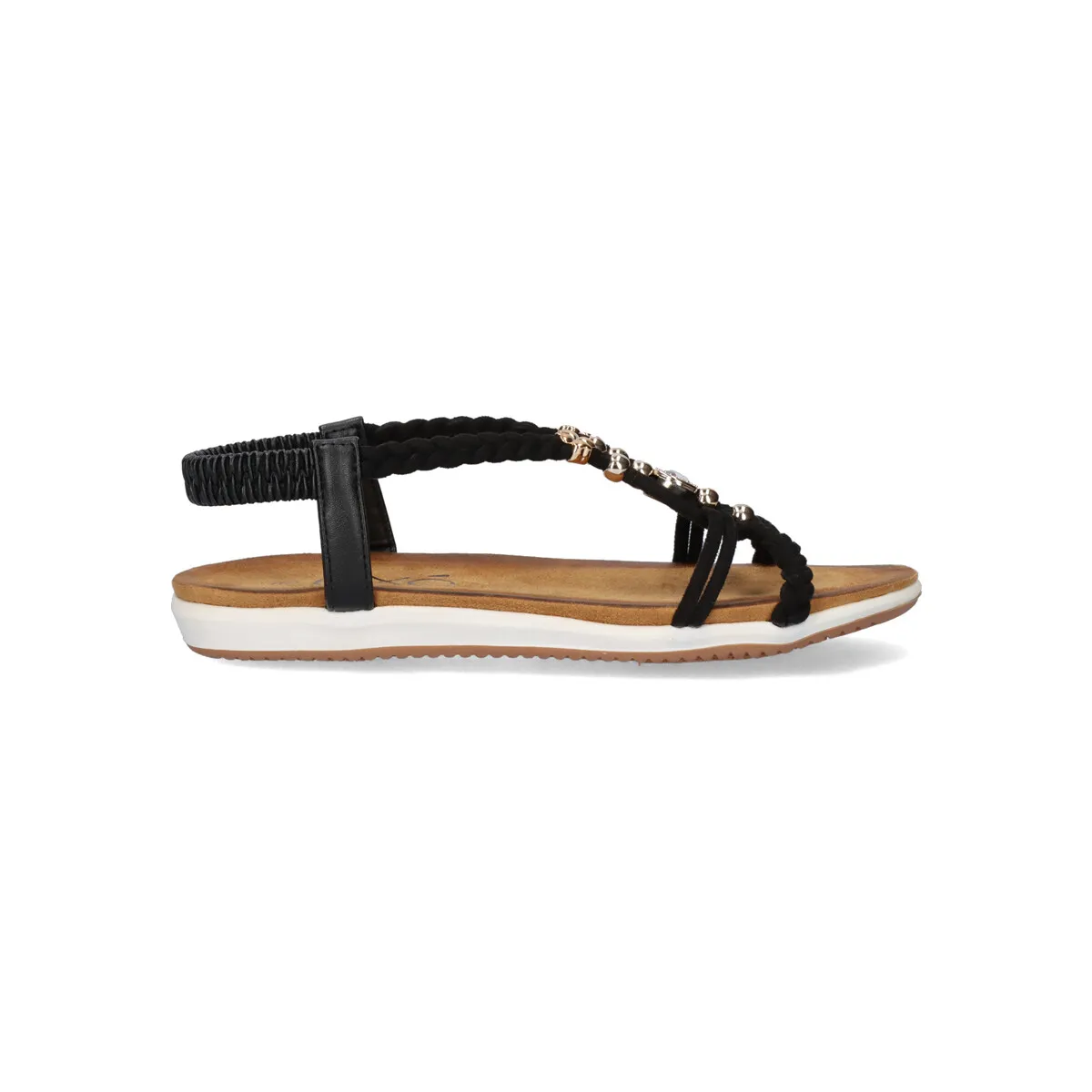 SANDALIA PLANA F8043EX9 BLACK
