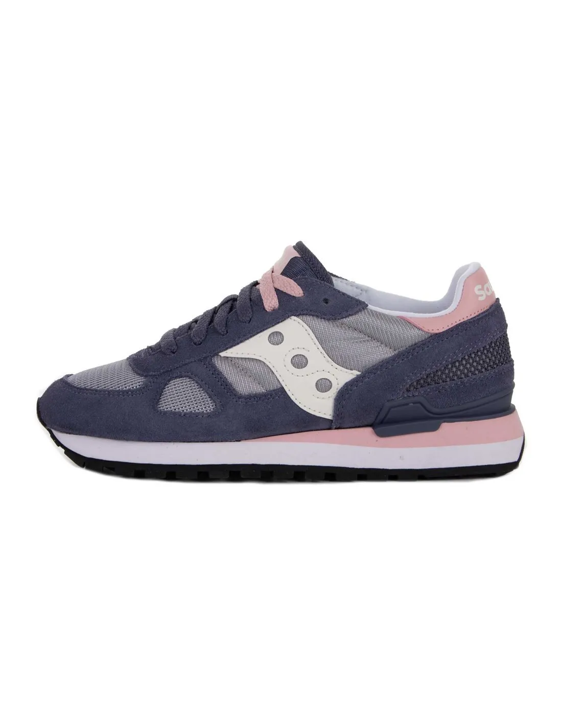 SAUCONY  ZAPATILLAS AZUL MARINO Y ROSA SHADOW ORIGINAL MUJER