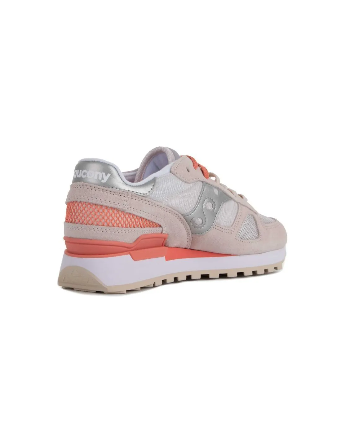SAUCONY  ZAPATILLAS BEIGE Y ROSA SHADOW ORIGINAL MUJER