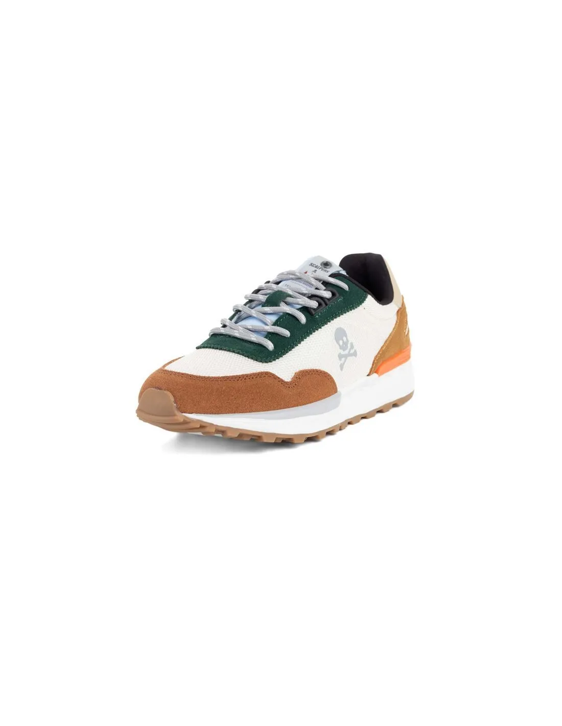 SCALPERS  ZAPATILLAS BEIGE Y MULTICOLOR HARRY 34784 MUJER
