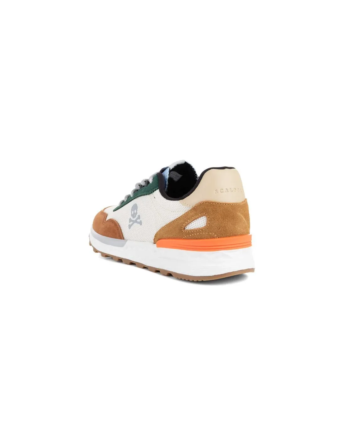 SCALPERS  ZAPATILLAS BEIGE Y MULTICOLOR HARRY 34784 MUJER