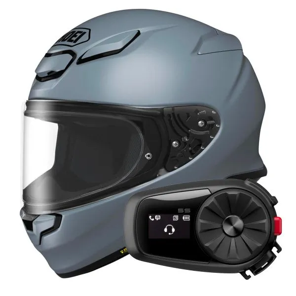 Shoei NXR2 Basalt Grey + Kit Bluetooth 5S 