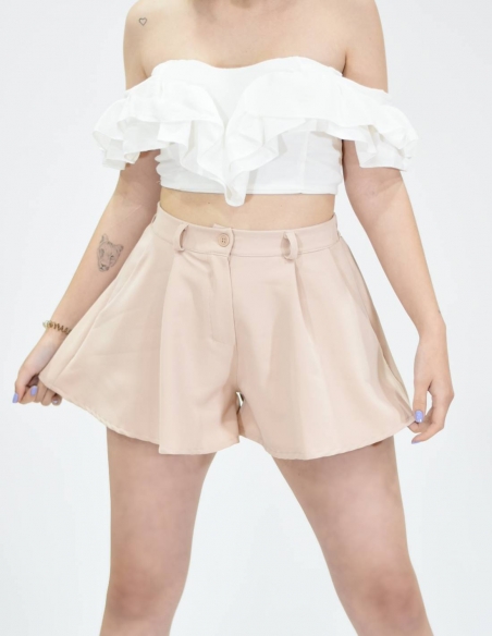 Short/Pantalón Vuelo Rosa.