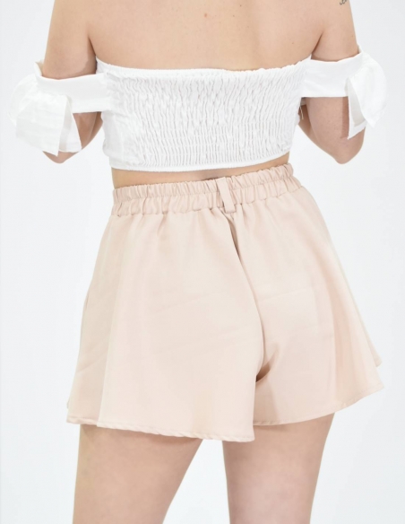 Short/Pantalón Vuelo Rosa.