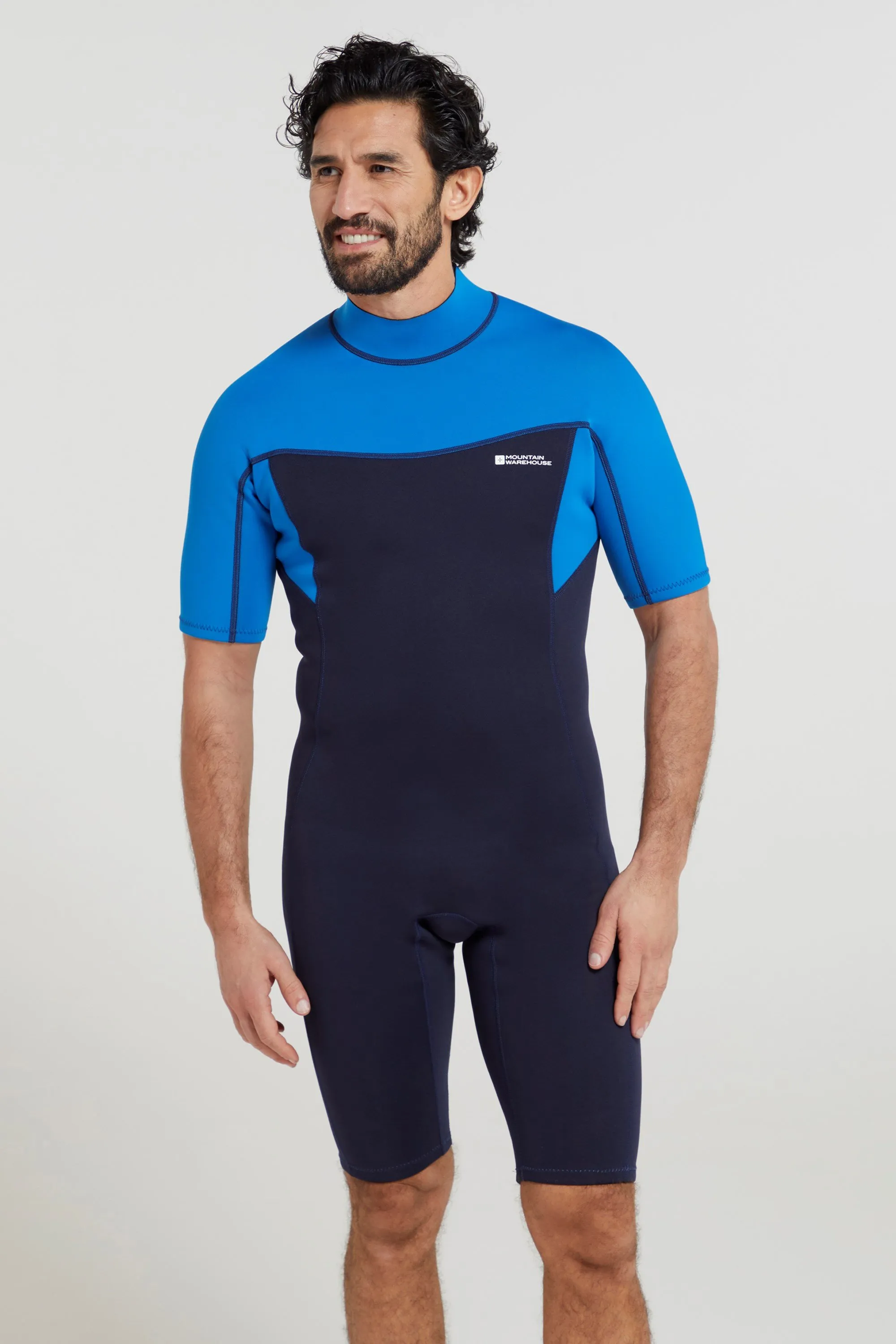 Shorty De Manga Corta Para Hombre Tortuga De 2 Mm