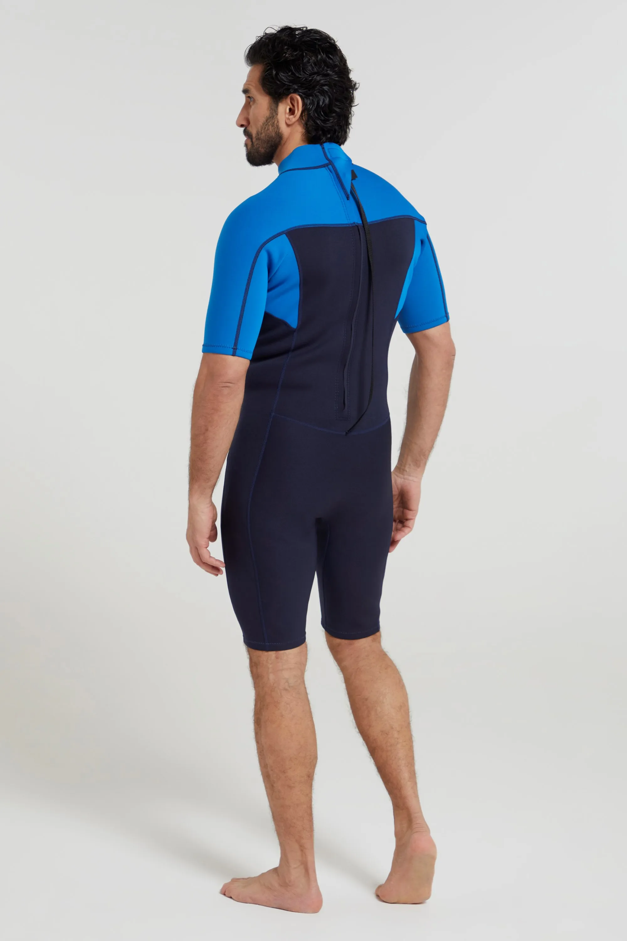 Shorty De Manga Corta Para Hombre Tortuga De 2 Mm