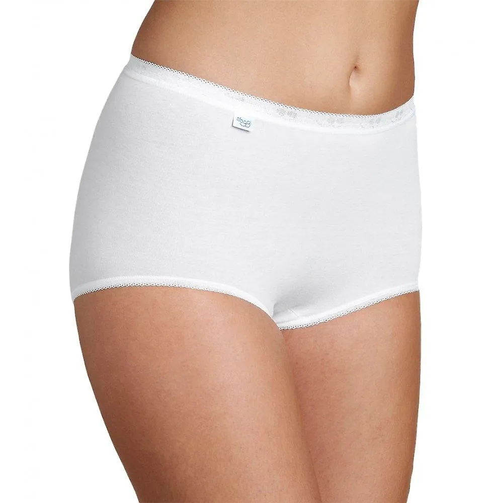 Sloggi basic maxi brief white 4 pack