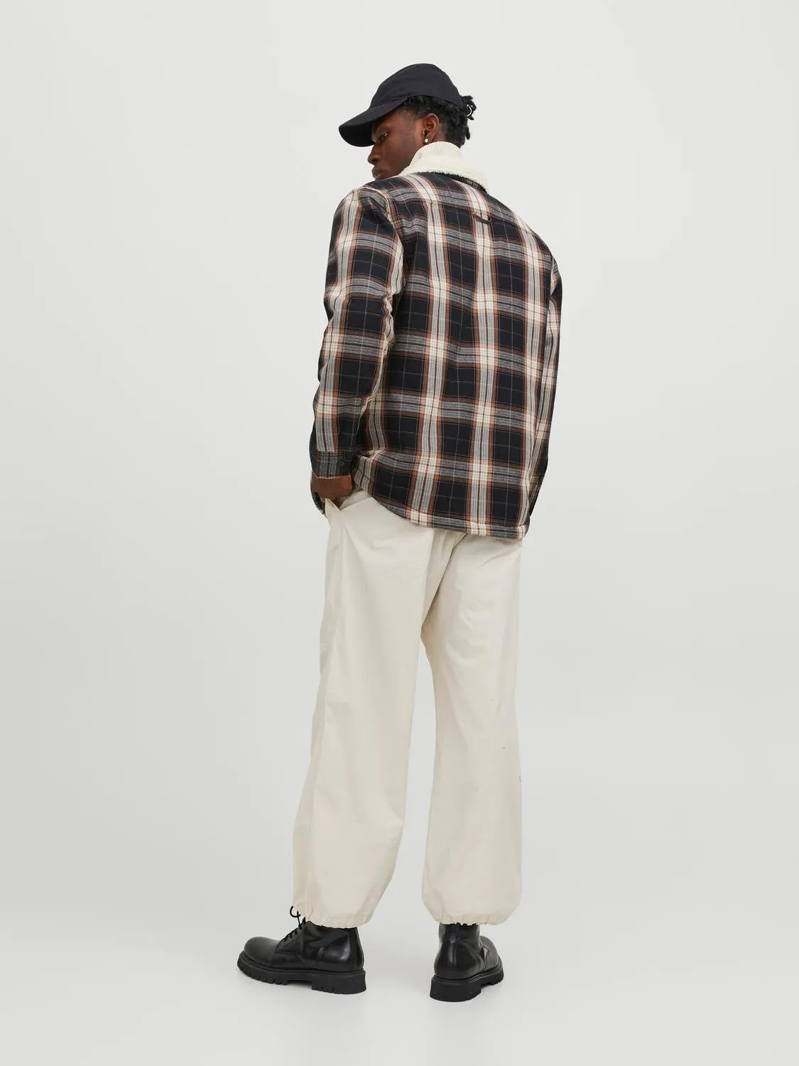 Sobrecamisa Corte wide | Marrón oscuro | Jack & Jones®