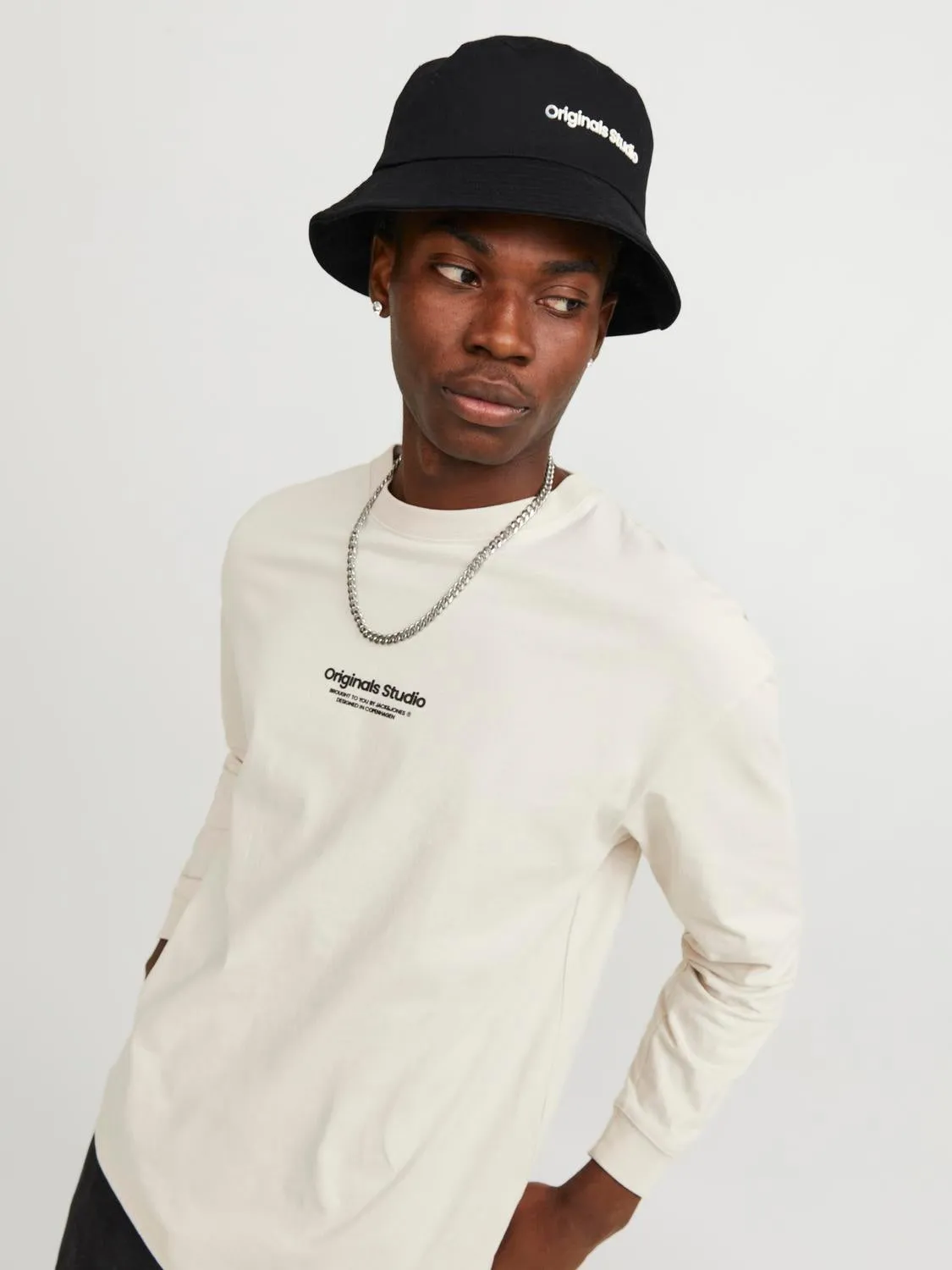 Sombrero de estilo pescador | Negro | Jack & Jones®