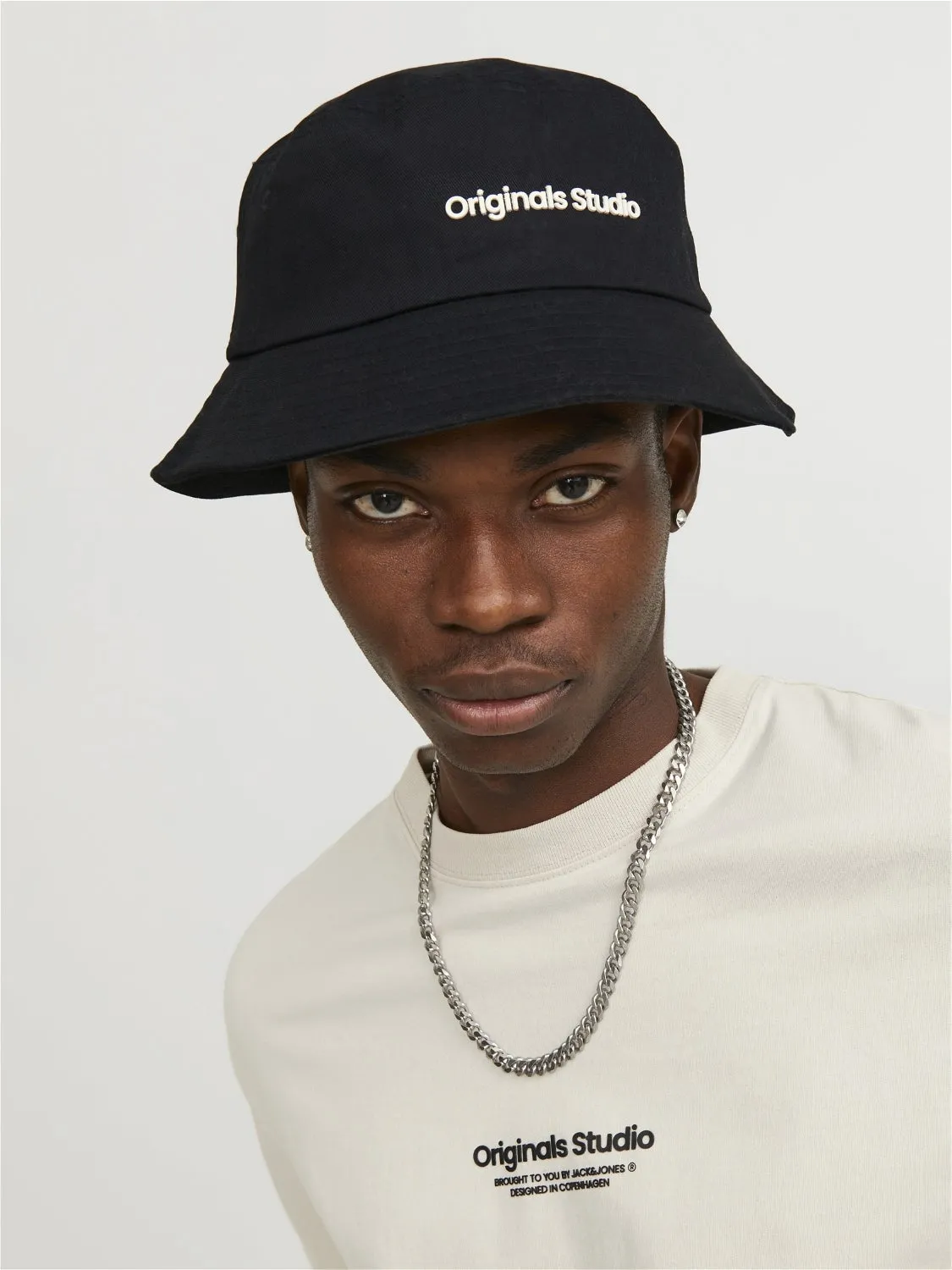 Sombrero de estilo pescador | Negro | Jack & Jones®