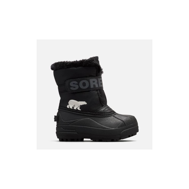 SOREL COMMANDER (BLACK CHARCOAL)  NINOS