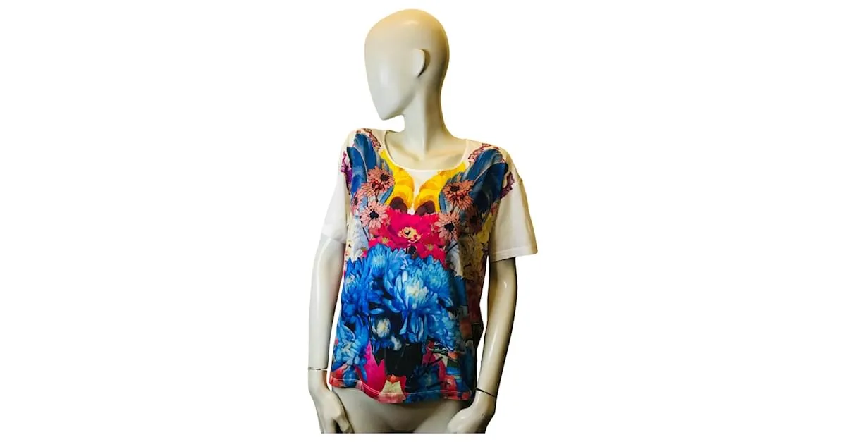 Stella Mc Cartney Camiseta de flores de Stella McCartney Multicolor 