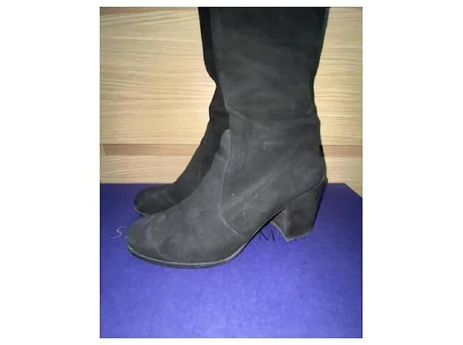 Stuart Weitzman botas Negro 