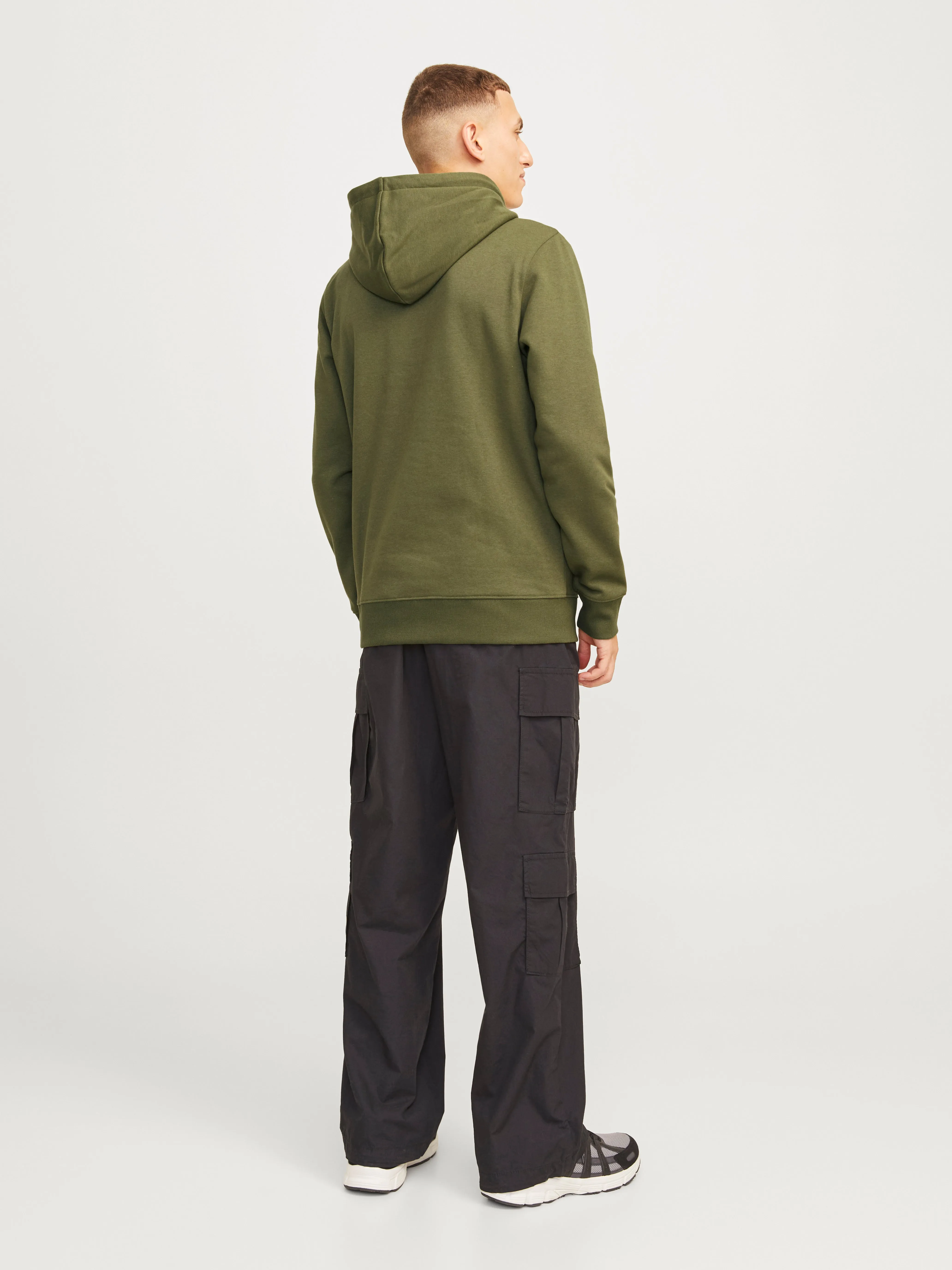 Sudadera con capucha Logotipo | Verde oscuro | Jack & Jones®