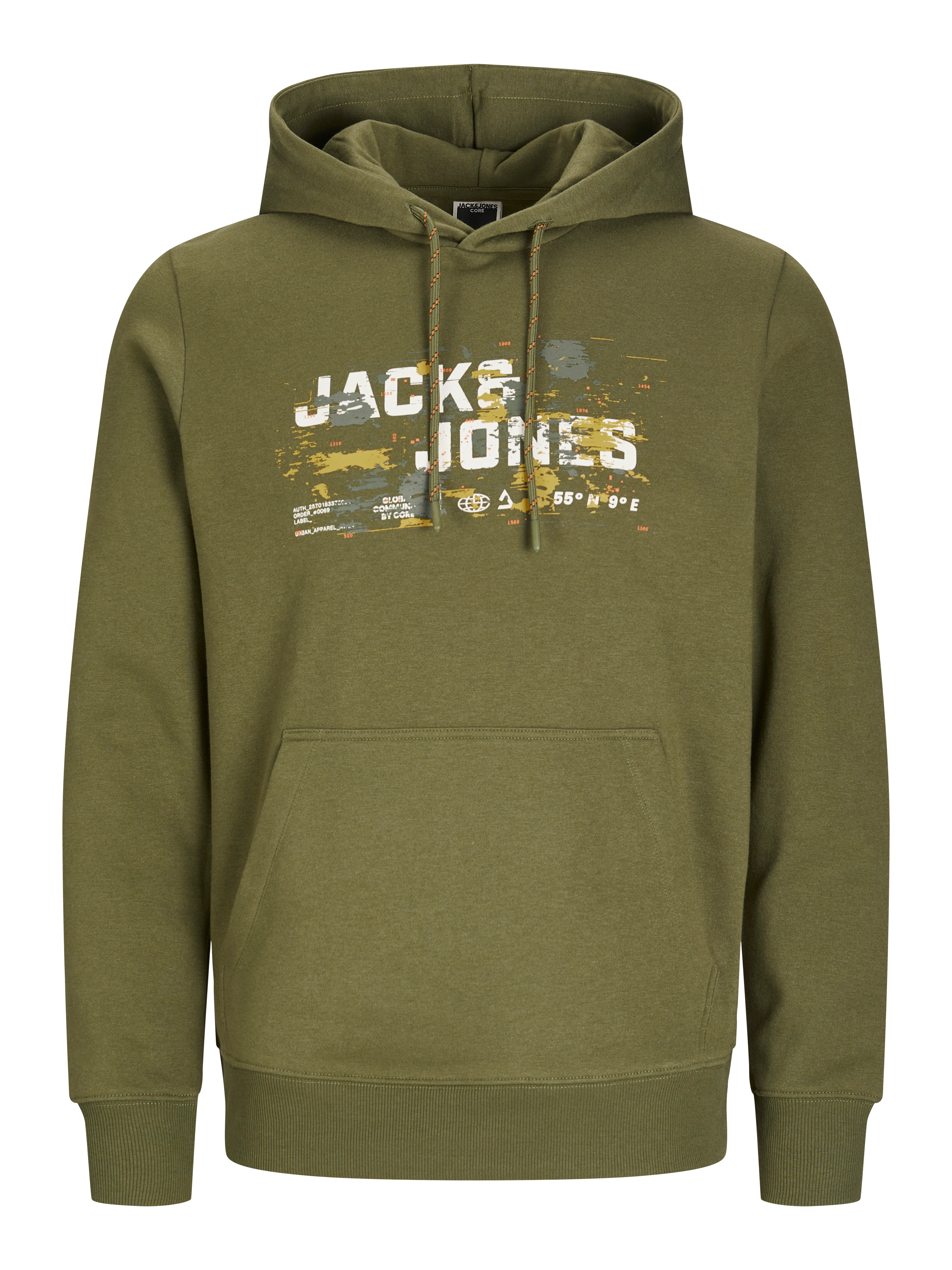 Sudadera con capucha Logotipo | Verde oscuro | Jack & Jones®