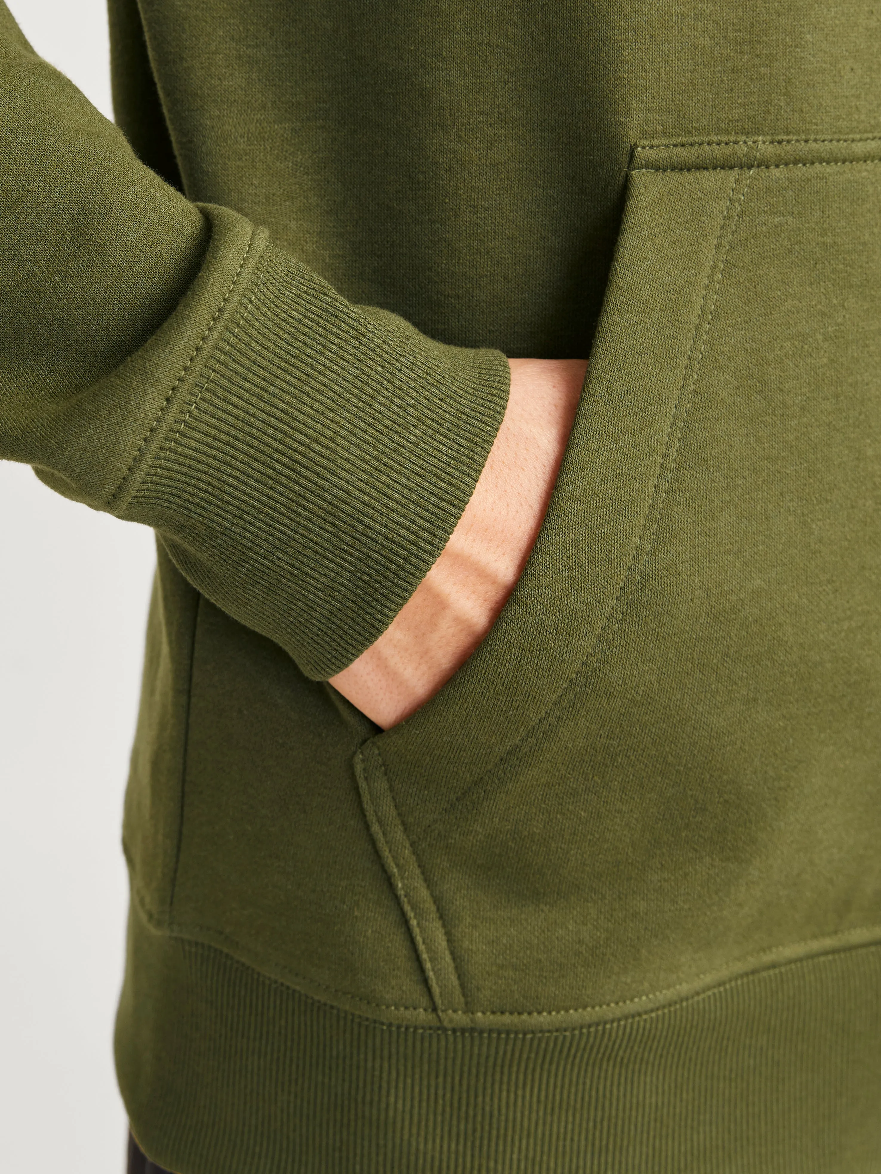 Sudadera con capucha Logotipo | Verde oscuro | Jack & Jones®