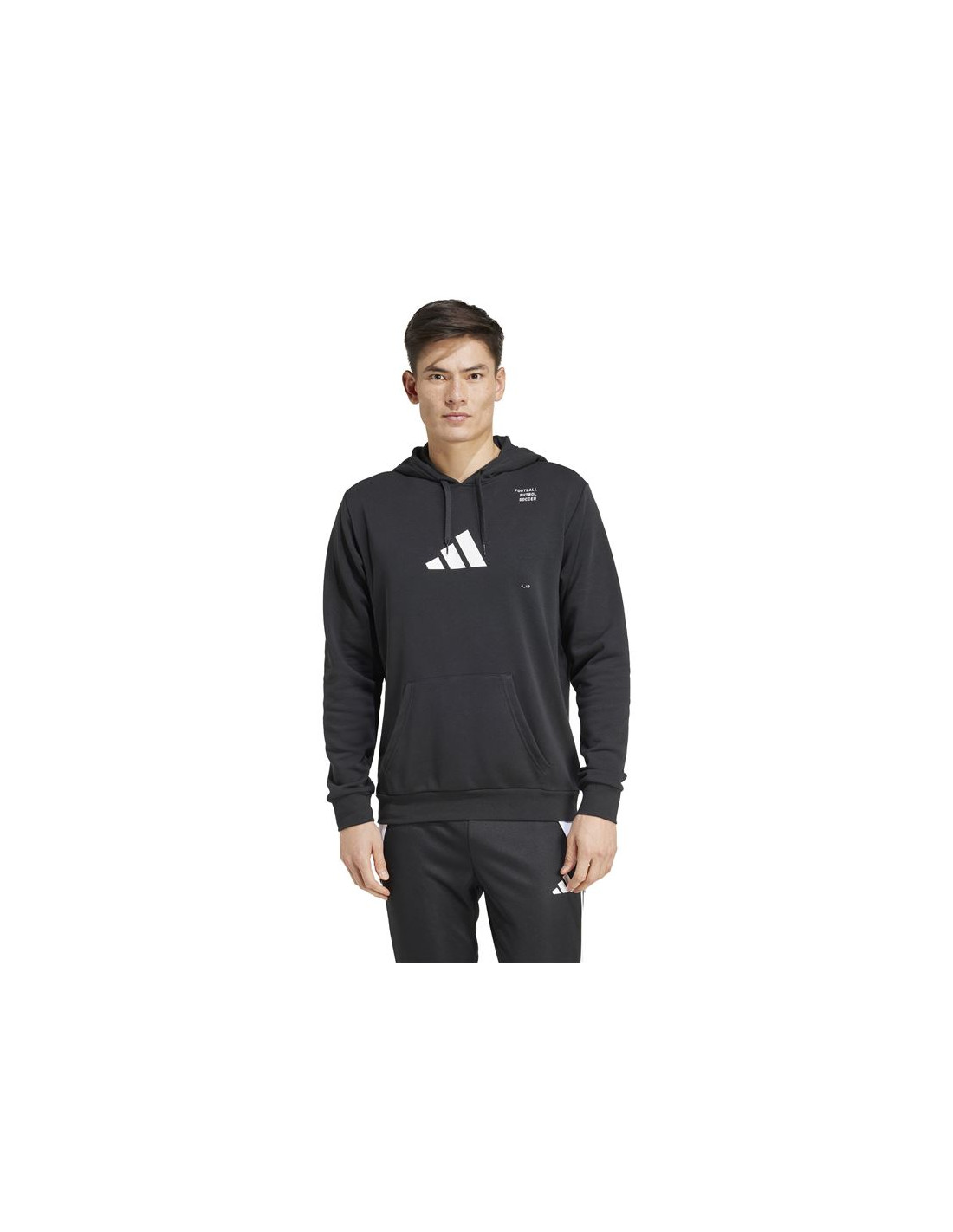 Sudadera de Fútbol adidas Football Category Graphic Hombre Negro