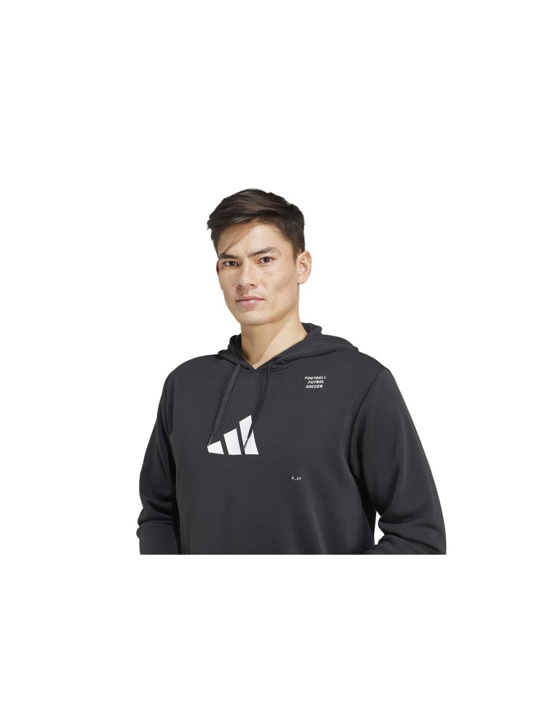 Sudadera de Fútbol adidas Football Category Graphic Hombre Negro