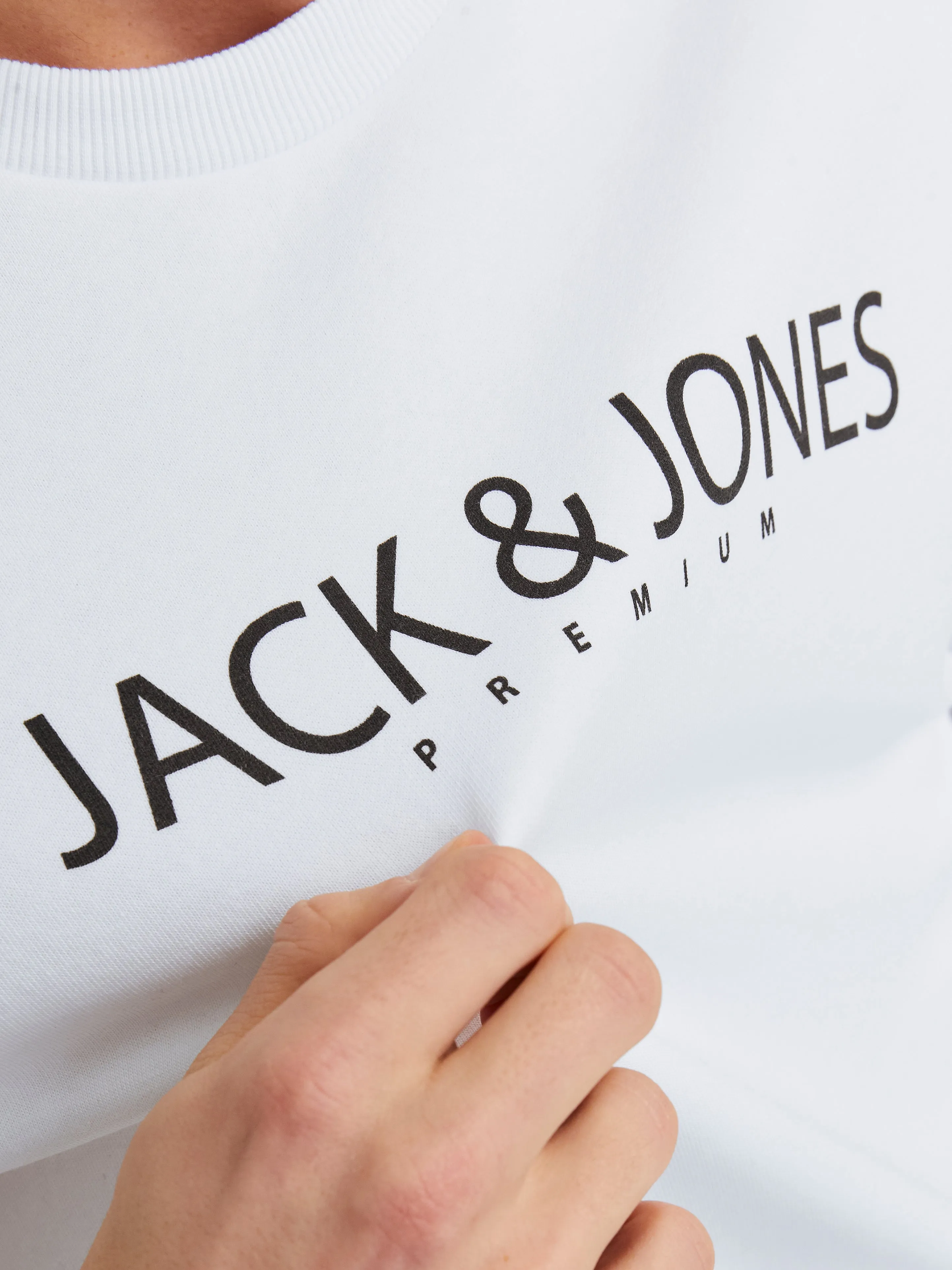 Sudadera Estampado | Blanco | Jack & Jones®