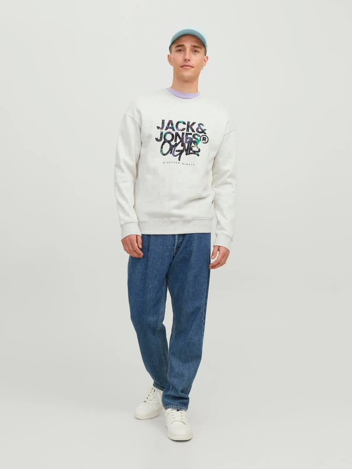 Sudadera Estampado | Gris intermedio | Jack & Jones®
