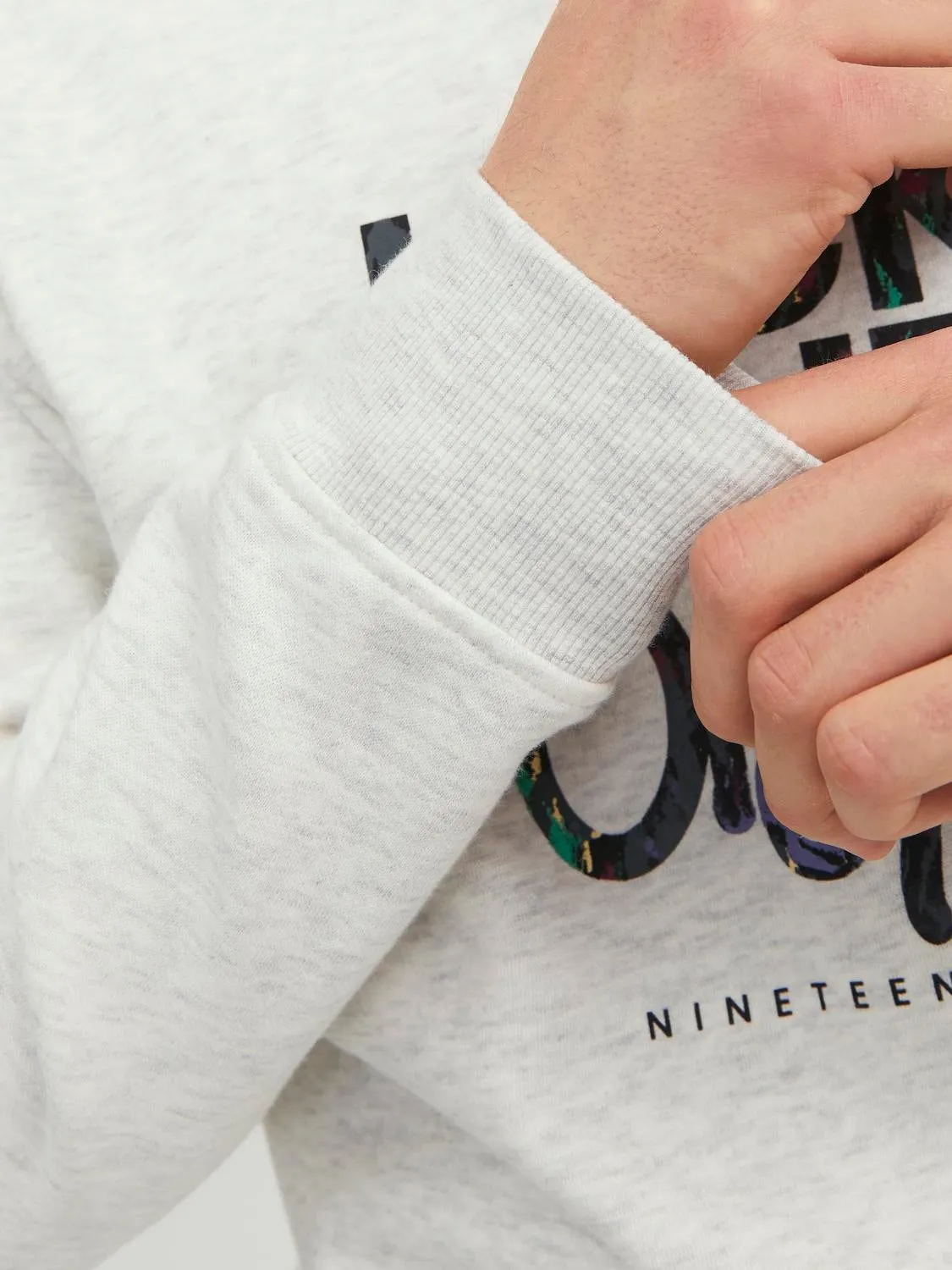 Sudadera Estampado | Gris intermedio | Jack & Jones®