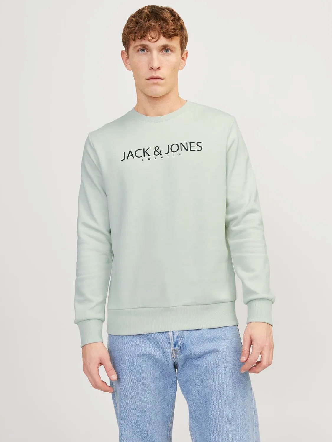 Sudadera Estampado | Verde claro | Jack & Jones®