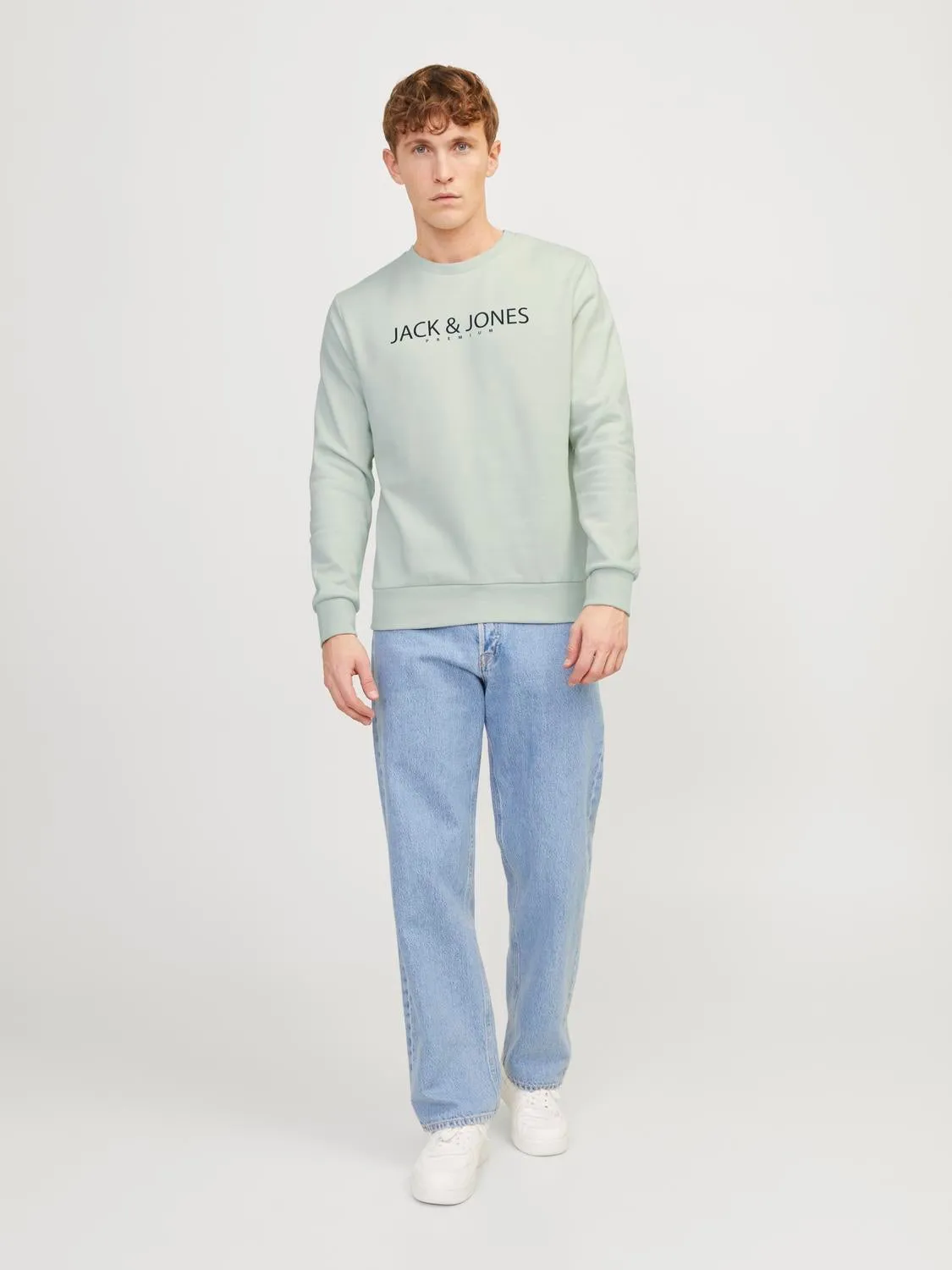 Sudadera Estampado | Verde claro | Jack & Jones®