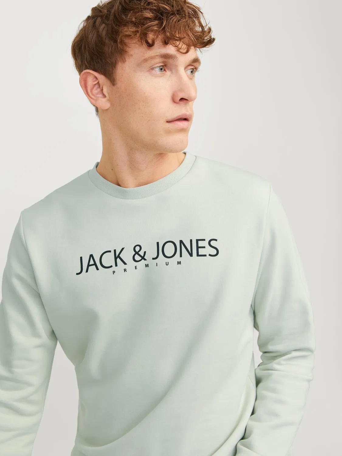 Sudadera Estampado | Verde claro | Jack & Jones®
