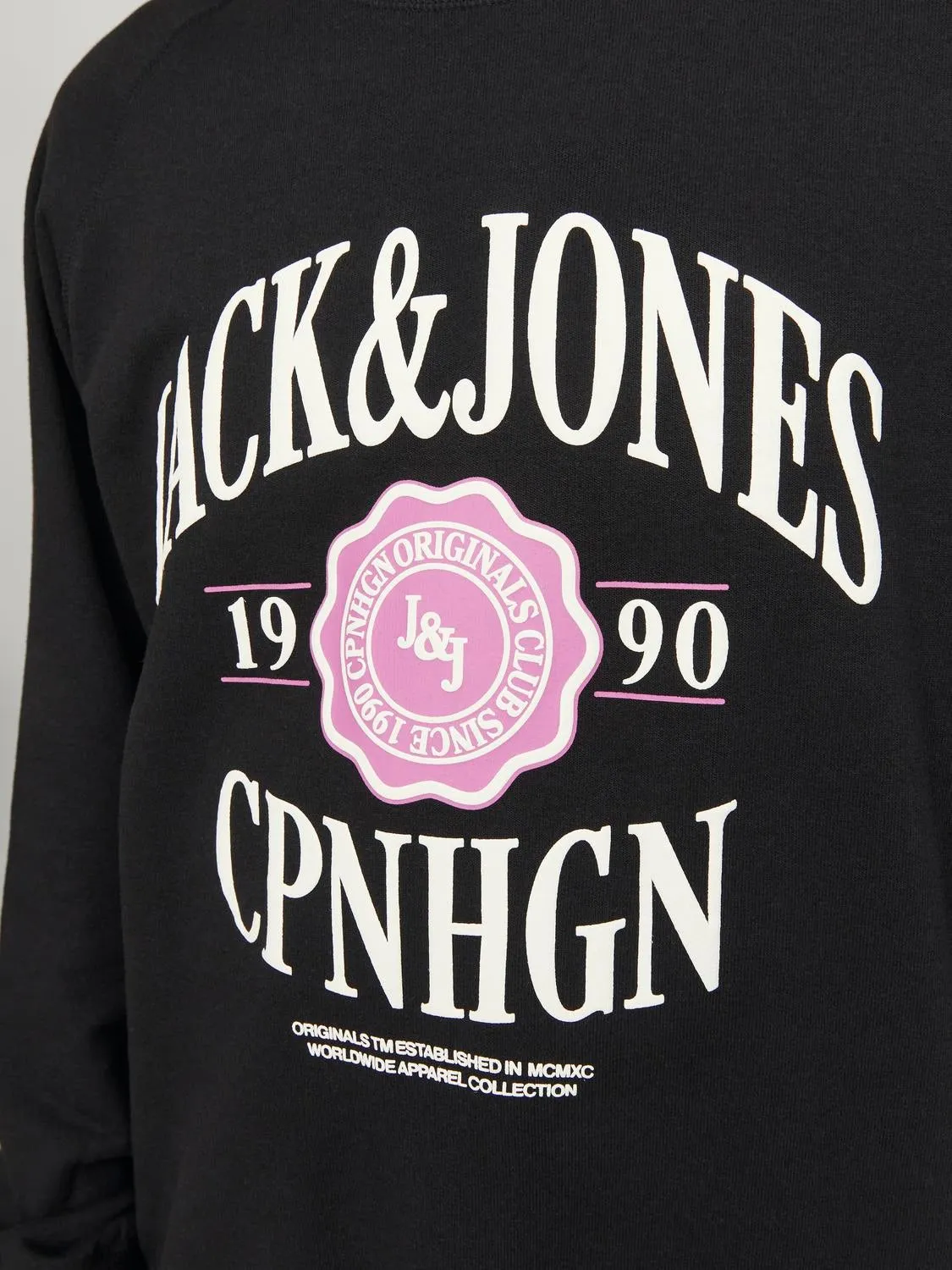 Sudadera Logotipo | Negro | Jack & Jones®