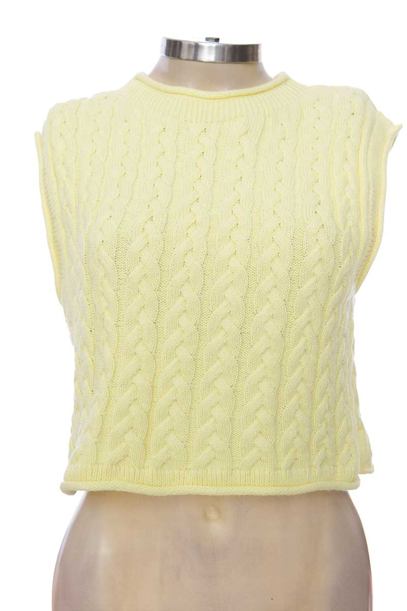 SWEATER COLOR AMARILLO  ZARA