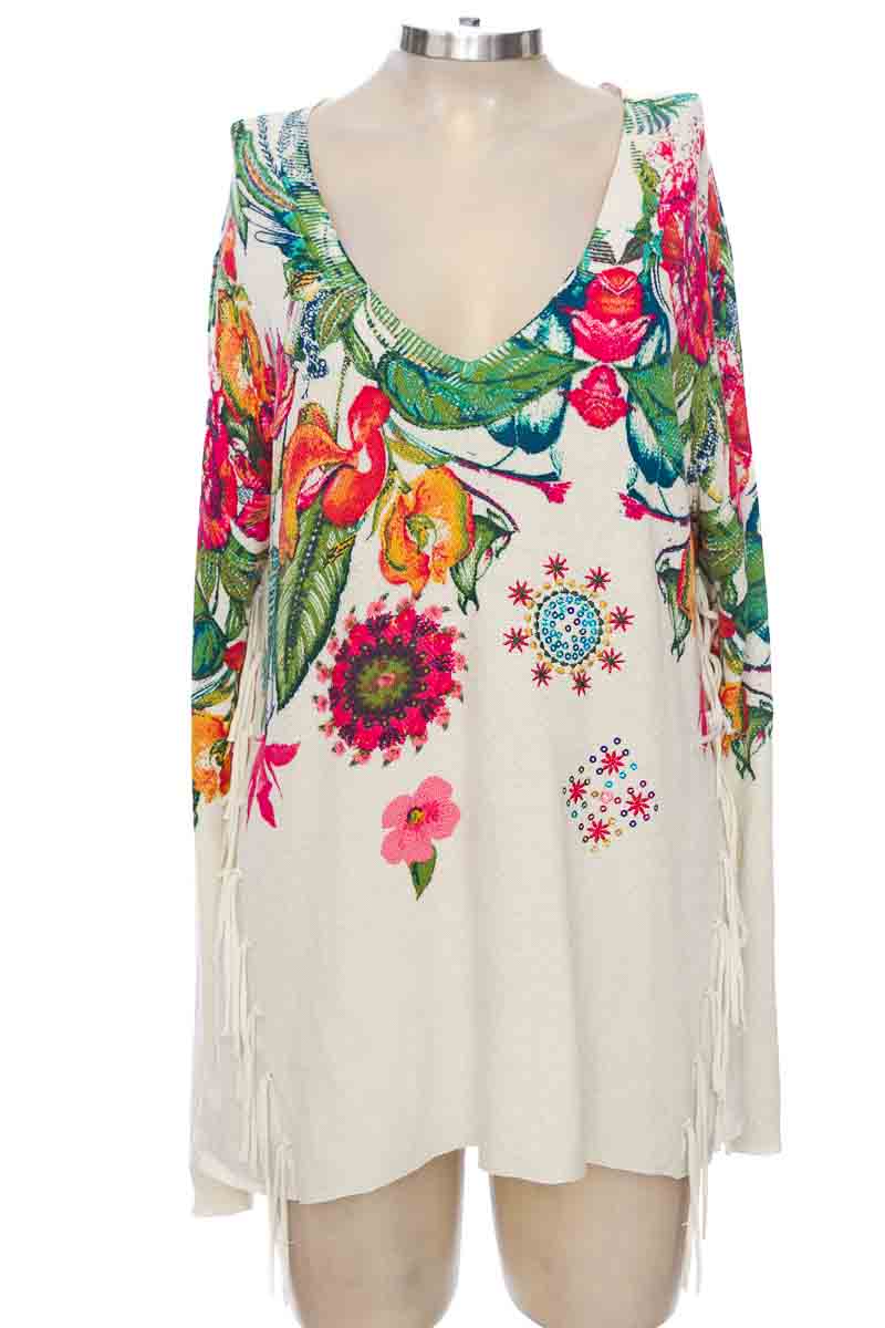 SWEATER COLOR BEIGE  DESIGUAL