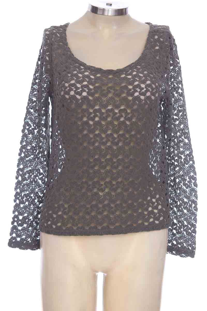 SWEATER COLOR GRIS  AEROPOSTALE