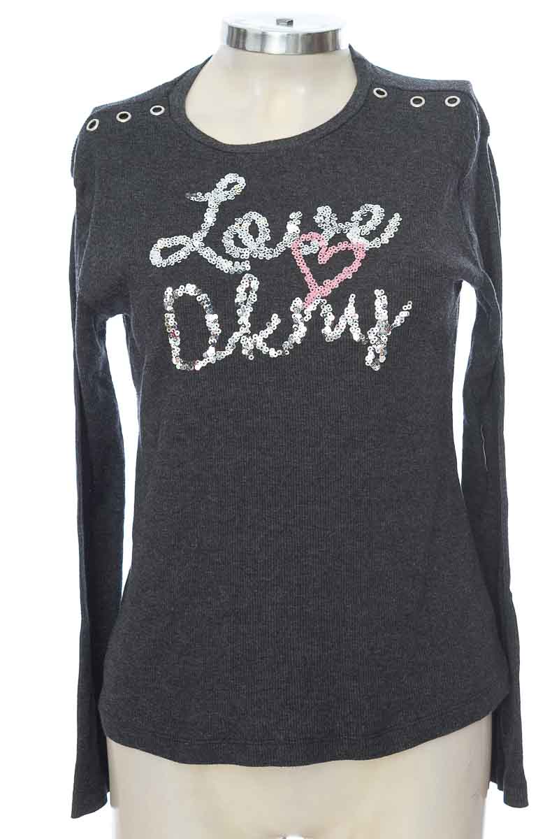 SWEATER COLOR GRIS  DKNY