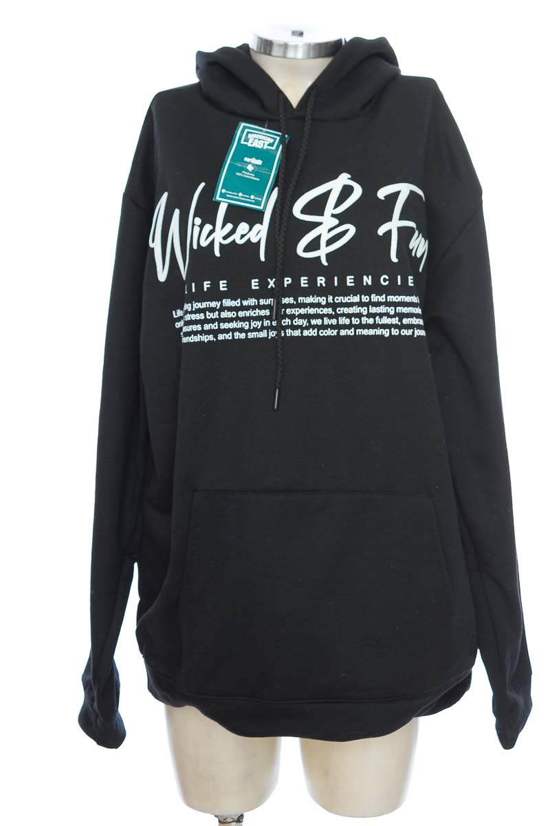 SWEATER COLOR NEGRO  LAXO