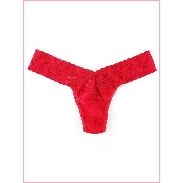 Tanga Hanky Panky Low 4911 Rojo
