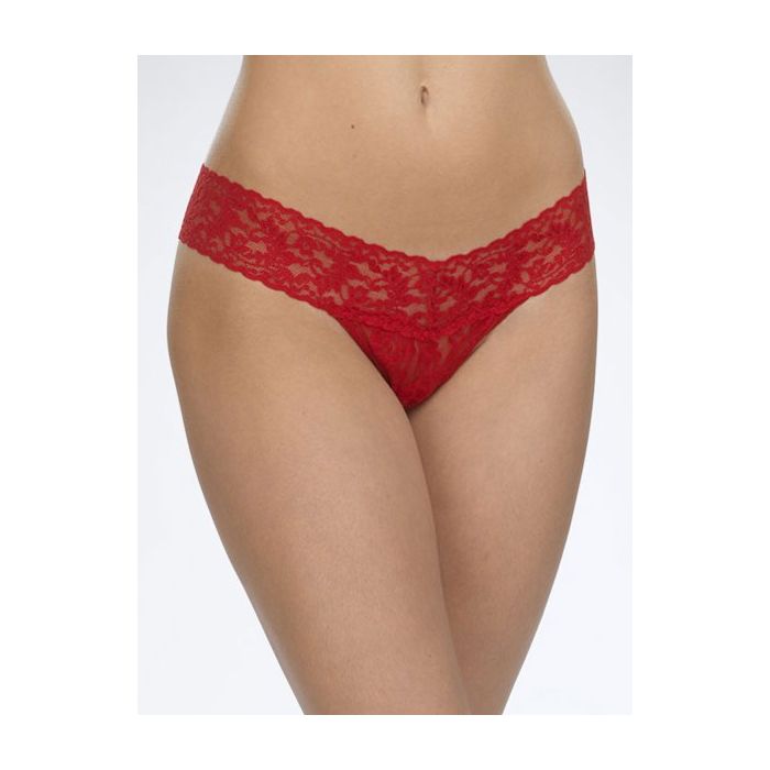 Tanga Hanky Panky Low 4911 Rojo