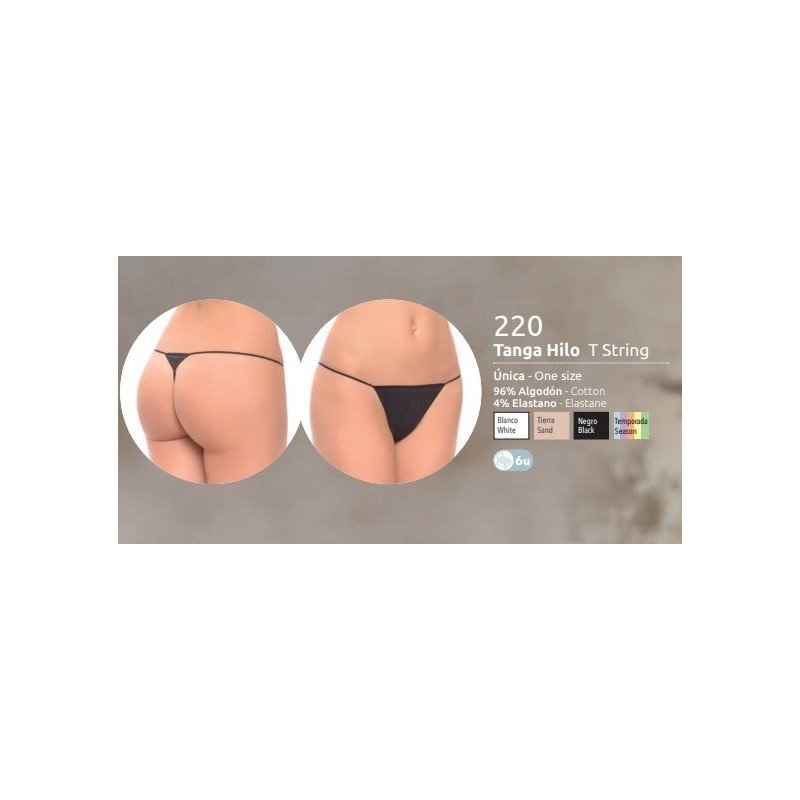 Tanga Hilo Algodón Naiara 220 oferta