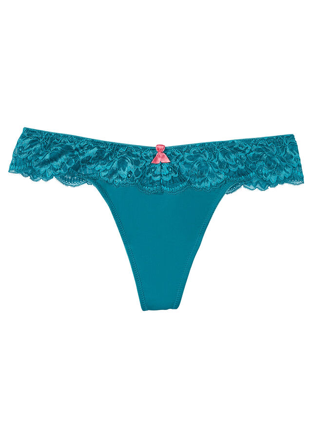 Tanga Turquesa cobalto