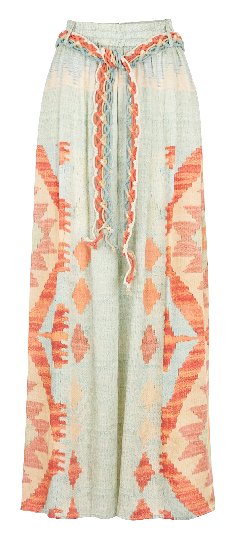 TERENE  PANTALóN ANCHO VAPOROSO EN AZUL