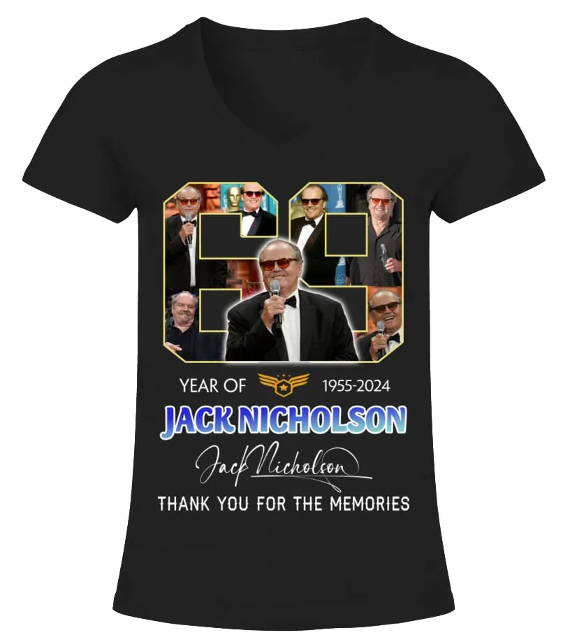 the memories Jack Jack Nicholson  Camiseta cuello pico Mujer
